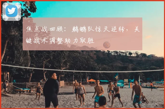 焦点战回顾：鹈鹕队惊天逆转，关键战术调整助力取胜